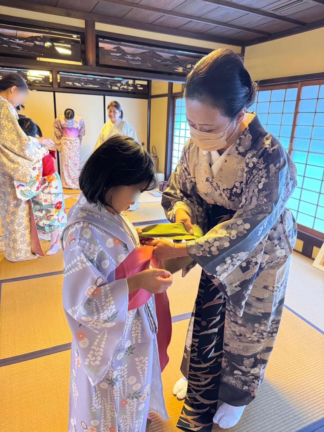 親子着付け教室